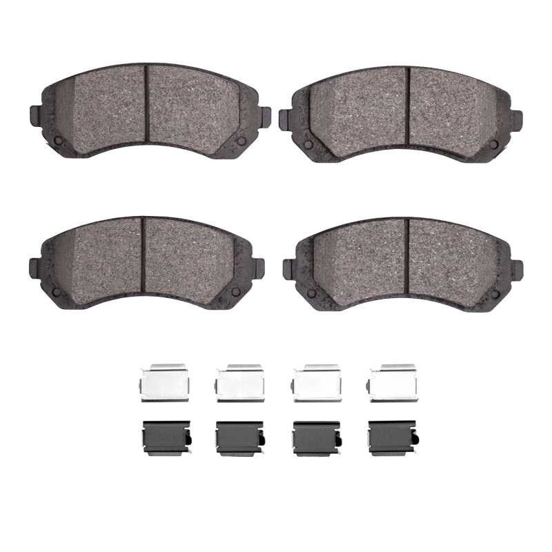 Picture of R1 2001-2007 Buick Rendezvous Front R1 Semi Met Pads & Hardware Kit