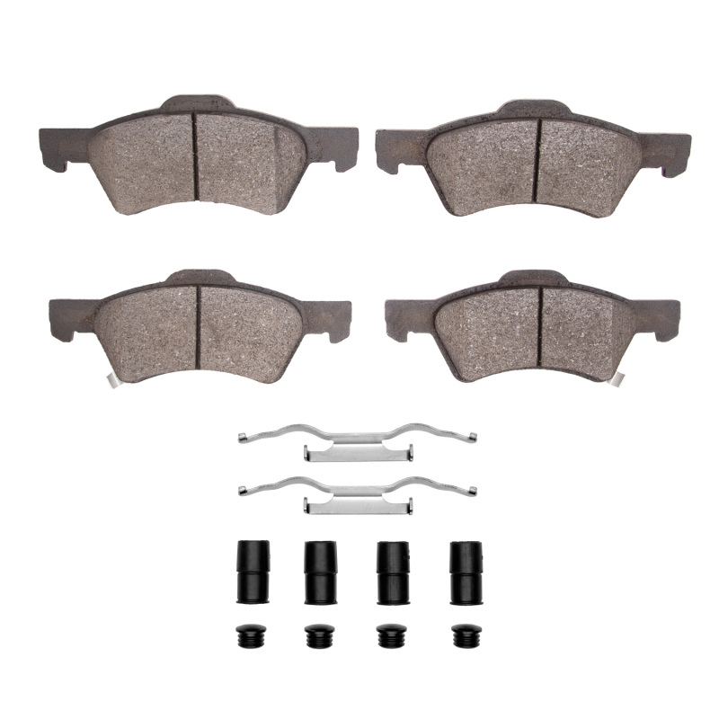 Picture of R1 2001-2007 Chrysler Voyager Front R1 Semi Met Pads & Hardware Kit