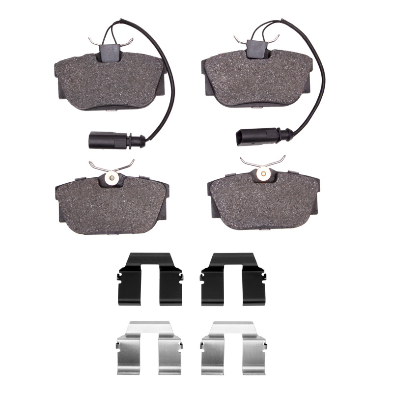 Picture of R1 2001-2003 Volkswagen EuroVan Rear R1 Semi Met Pads & Hardware Kit