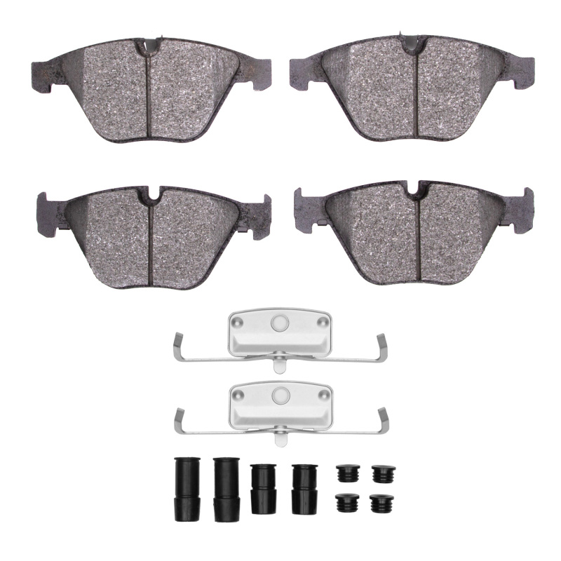 Picture of R1 2007-2016 BMW 325CI (Mexico) Front R1 Semi Met Pads & Hardware Kit