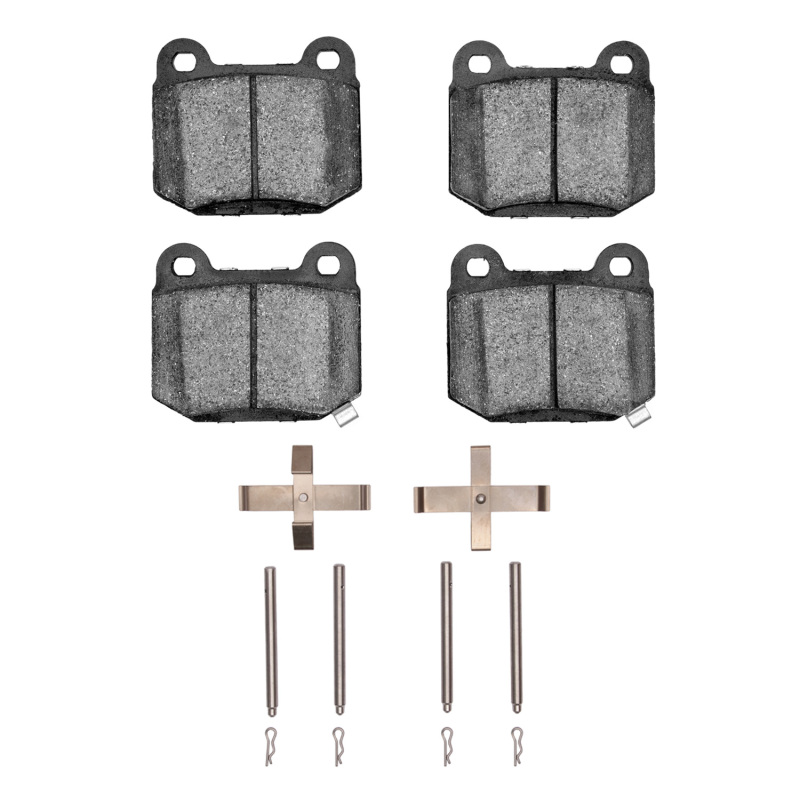 Picture of R1 2003-2025 Infiniti G35 Rear R1 Semi Met Pads & Hardware Kit