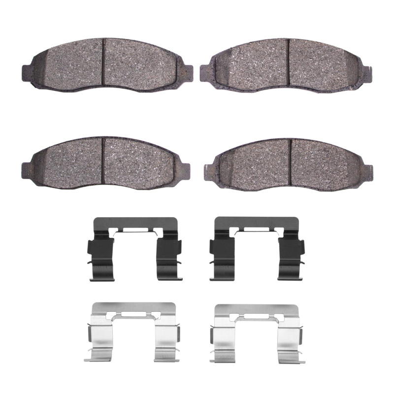 Picture of R1 2003-2004 Dodge Dakota 4WD Front R1 Semi Met Pads & Hardware Kit