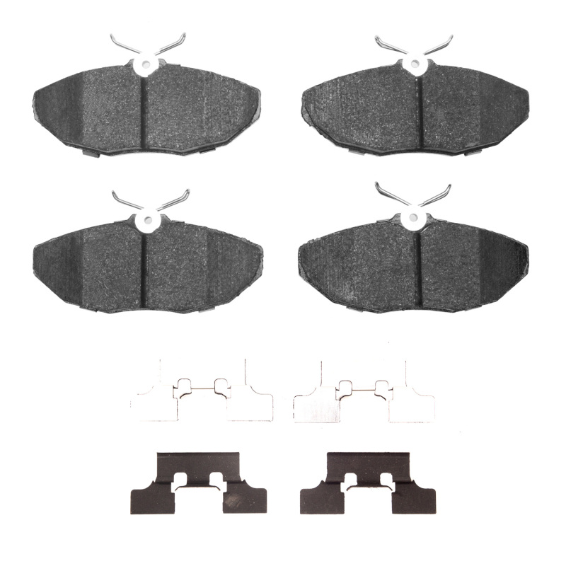 Picture of R1 2003-2005 Jaguar VanDEN PLAS Rear R1 Semi Met Pads & Hardware Kit