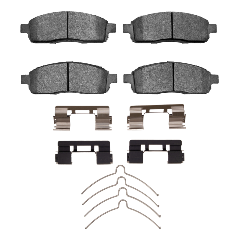 Picture of R1 2004-2009 Ford F-150 4WD Front R1 Semi Met Pads & Hardware Kit
