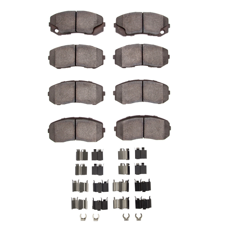 Picture of R1 2005-2011 Freightliner FL360 (Mexico) Front/Rear R1 Semi Met Pads & Hardware Kit