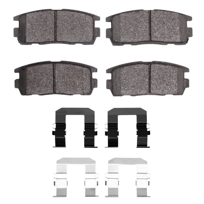 Picture of R1 2007-2017 Chevrolet Equinox Rear R1 Semi Met Pads & Hardware Kit