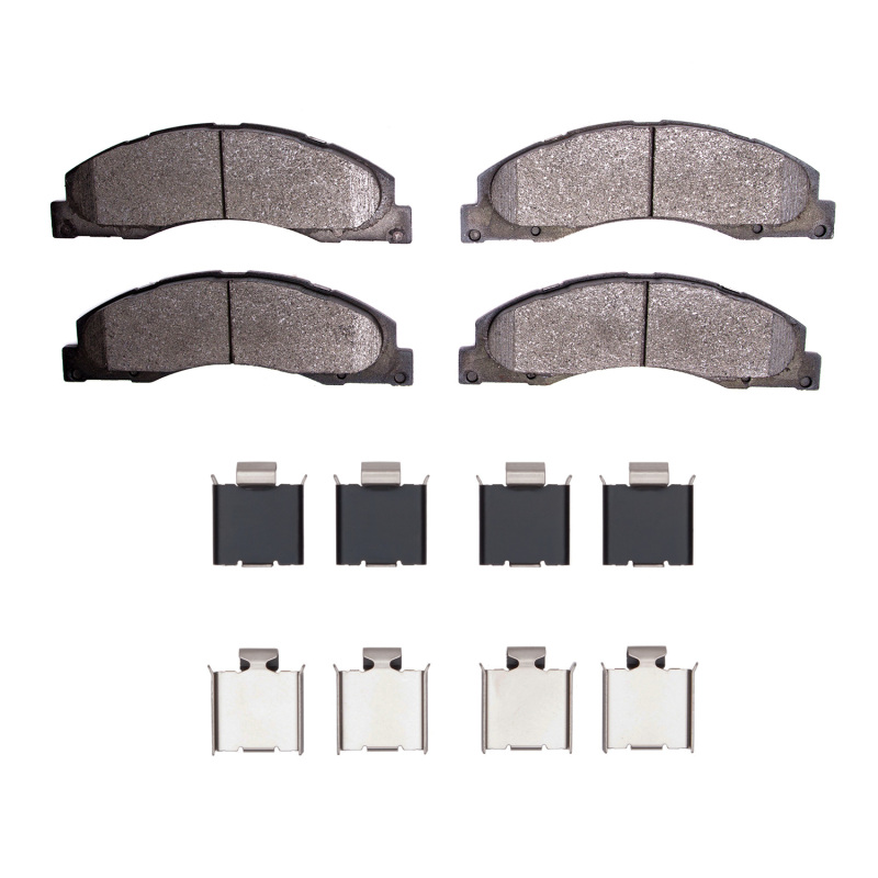 Picture of R1 2008-2025 Ford E-Super Duty Front R1 Semi Met Pads & Hardware Kit