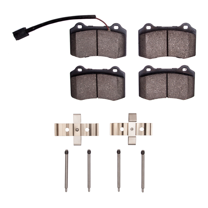 Picture of R1 2014-2022 Maserati Ghibli Rear R1 Semi Met Pads & Hardware Kit