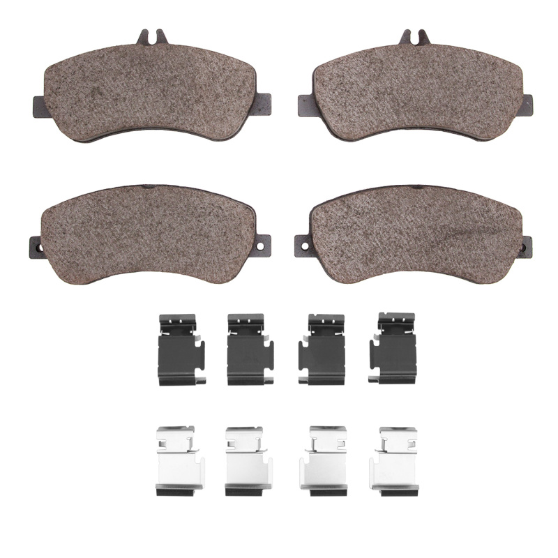 Picture of R1 2009-2015 Mercedes-Benz GLK250 Front R1 Semi Met Pads & Hardware Kit