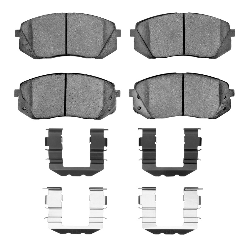 Picture of R1 2007-2010 Kia Rondo (USA) Front R1 Semi Met Pads & Hardware Kit