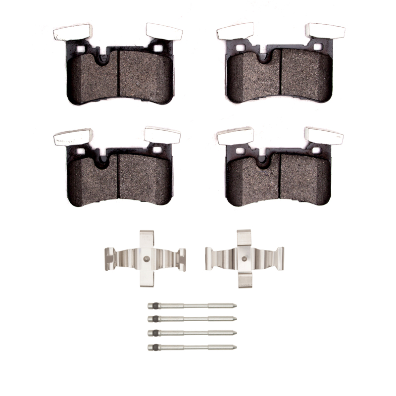 Picture of R1 2010-2018 Mercedes-Benz CLS63 AMG S Rear R1 Semi Met Pads & Hardware Kit