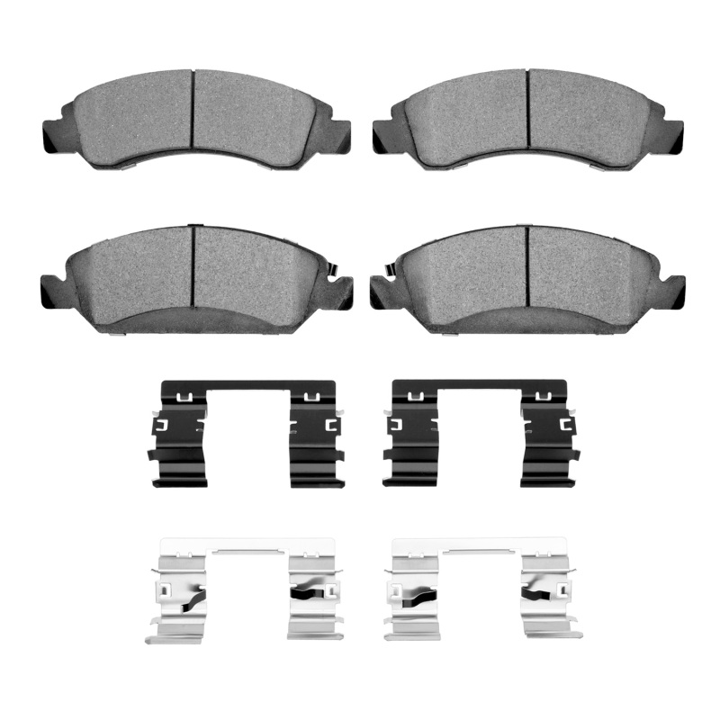 Picture of R1 2005-2020 Cadillac Escalade EXT Front R1 Semi Met Pads & Hardware Kit