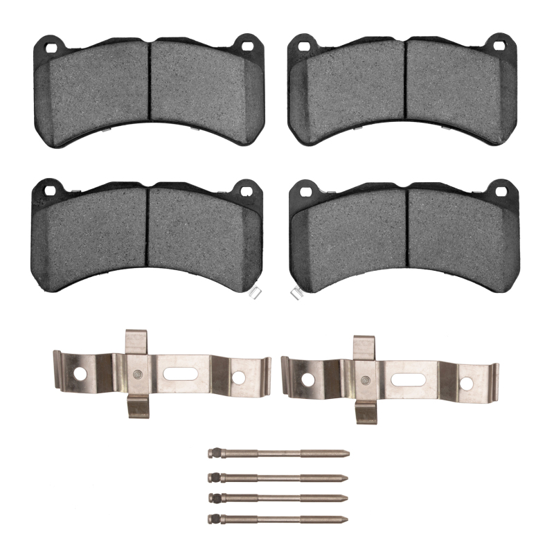 Picture of R1 2008-2025 Lexus IS F Front R1 Semi Met Pads & Hardware Kit