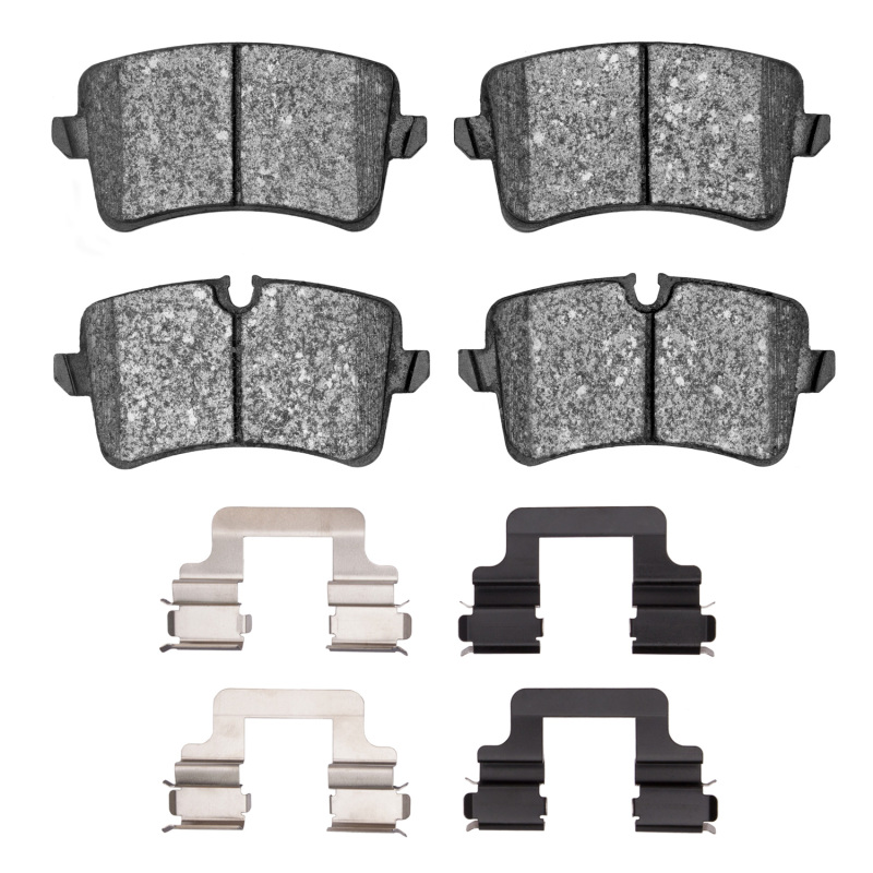 Picture of R1 2011-2023 Audi S8 Rear R1 Semi Met Pads & Hardware Kit