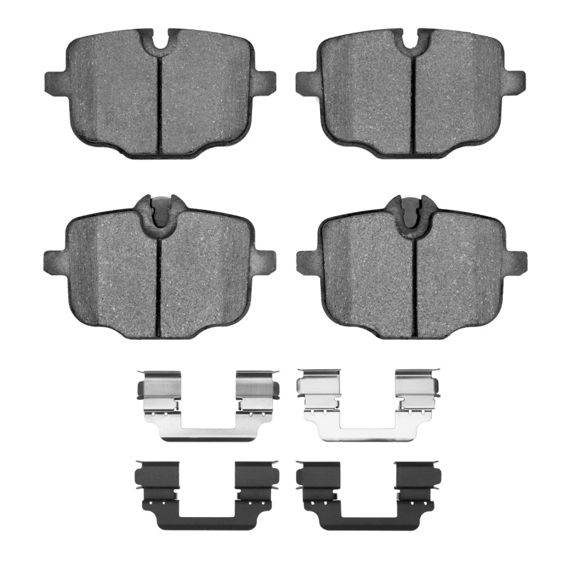 Picture of R1 2016-2025 BMW 540I xDrive Rear R1 Semi Met Pads & Hardware Kit
