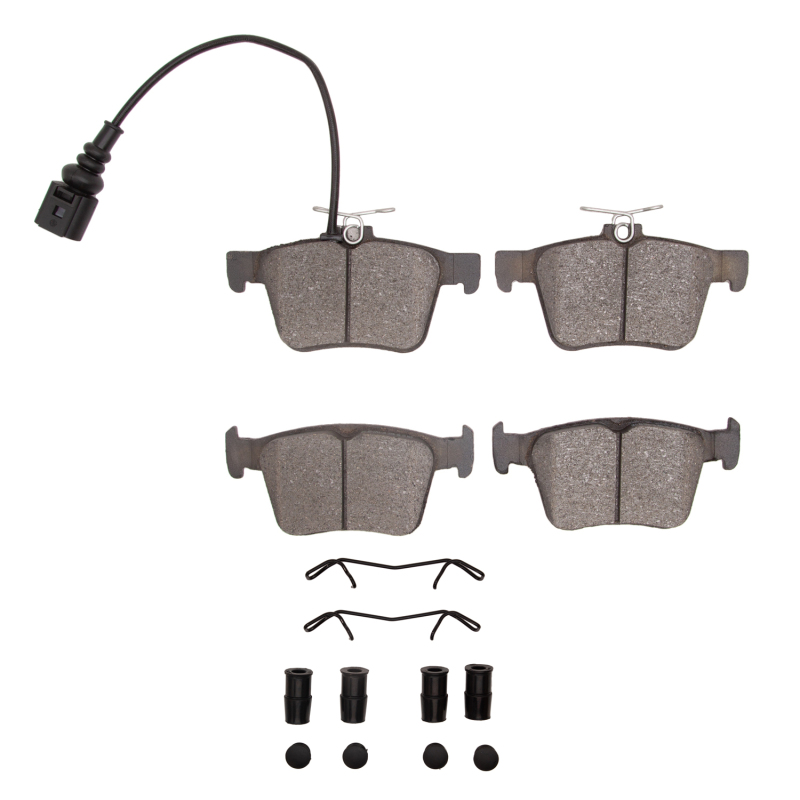 Picture of R1 2015-2025 Audi Q3 Rear R1 Semi Met Pads & Hardware Kit