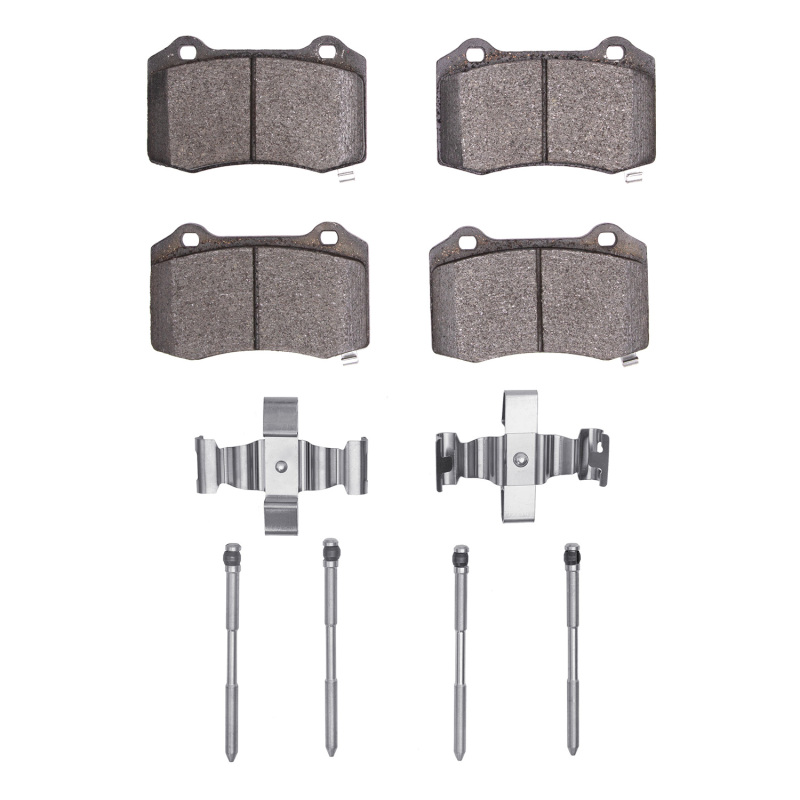 Picture of R1 2018-2025 Dodge Durango Rear Performance Off-Road/Tow Brake Pads & Hardware Kit
