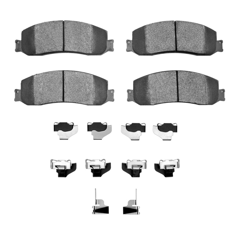 Picture of R1 2010-2012 Ford F-250 4WD (Super Duty) Front Performance Off-Road/Tow Brake Pads & Hardware Kit