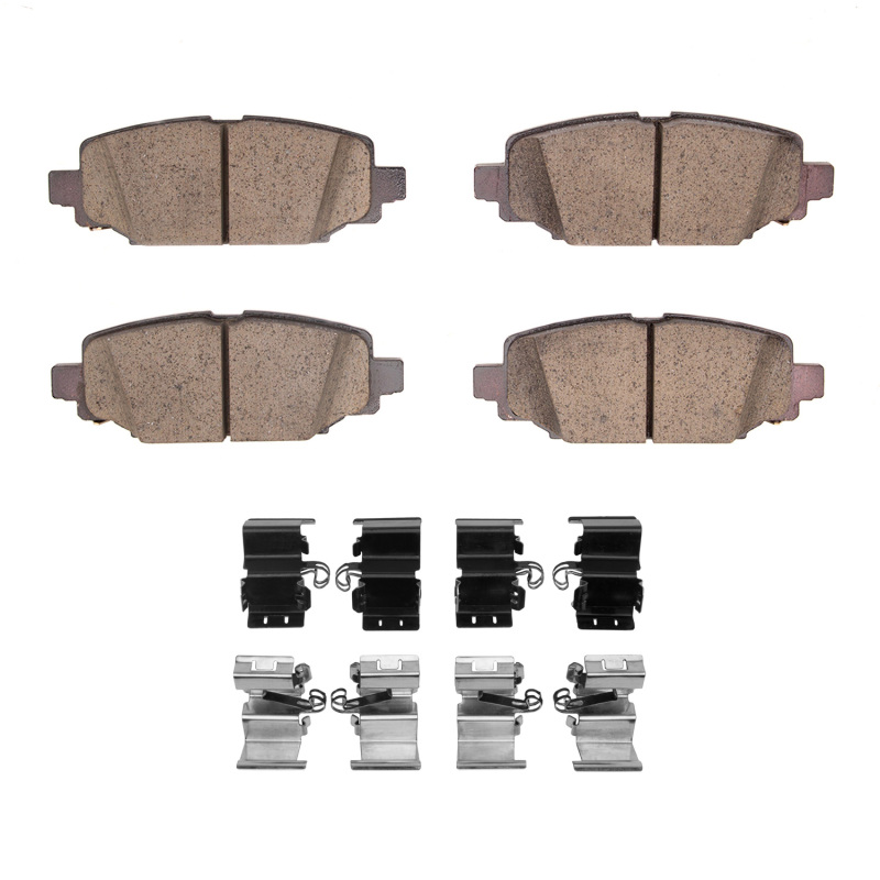 Picture of R1 2018-2025 Jeep Wrangler Rear Performance Off-Road/Tow Brake Pads & Hardware Kit