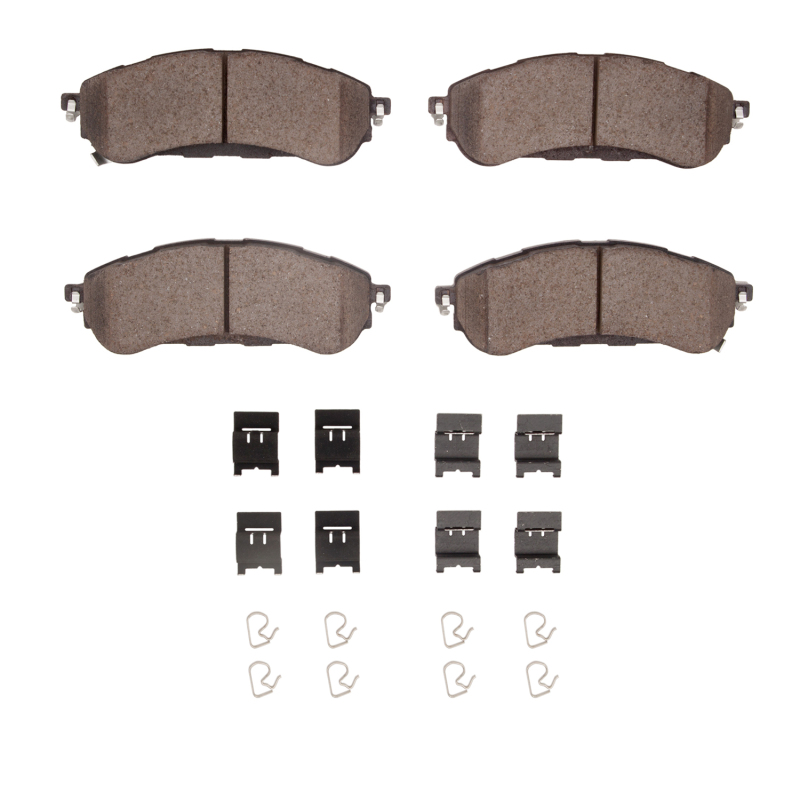 Picture of R1 2019-2023 Ford Ranger (USA/Canada) Rear Performance Off-Road/Tow Brake Pads & Hardware Kit