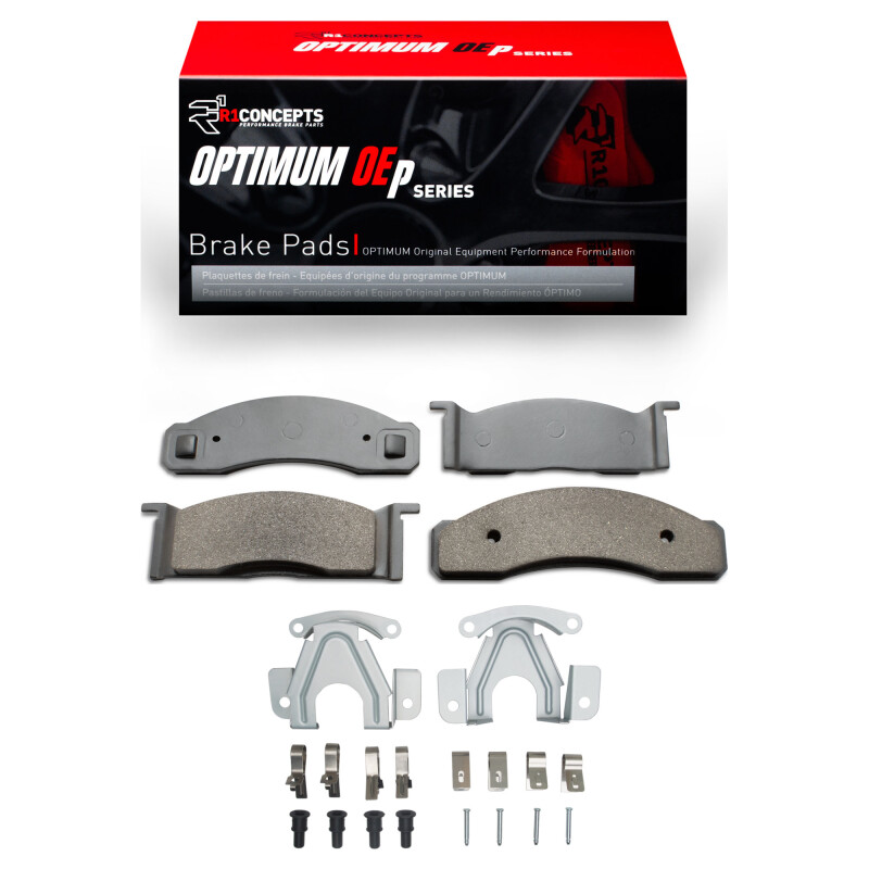 Picture of R1 1968-1973 Ford Fairlane Front R1 Optimum OE Pads & Hardware Kit
