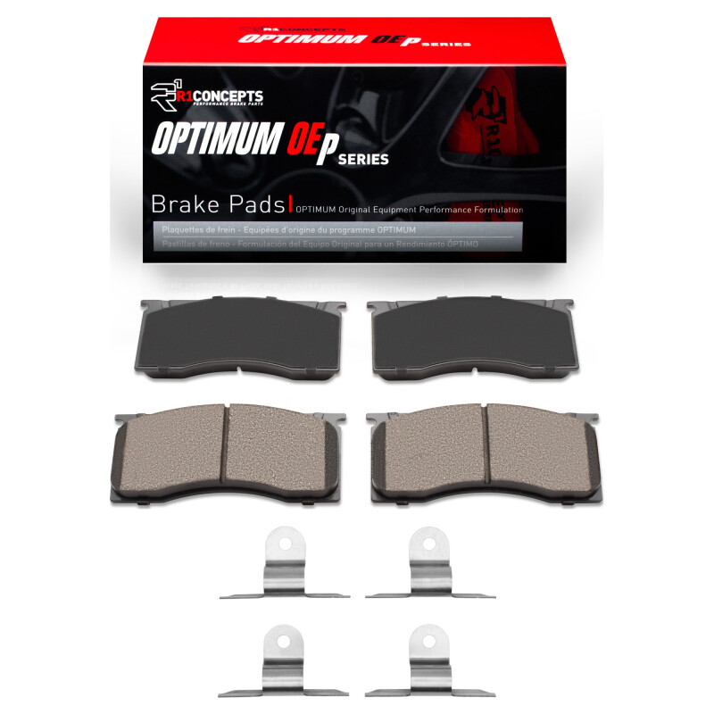 Picture of R1 1964-1972 Dodge Dart Front R1 Optimum OE Pads & Hardware Kit