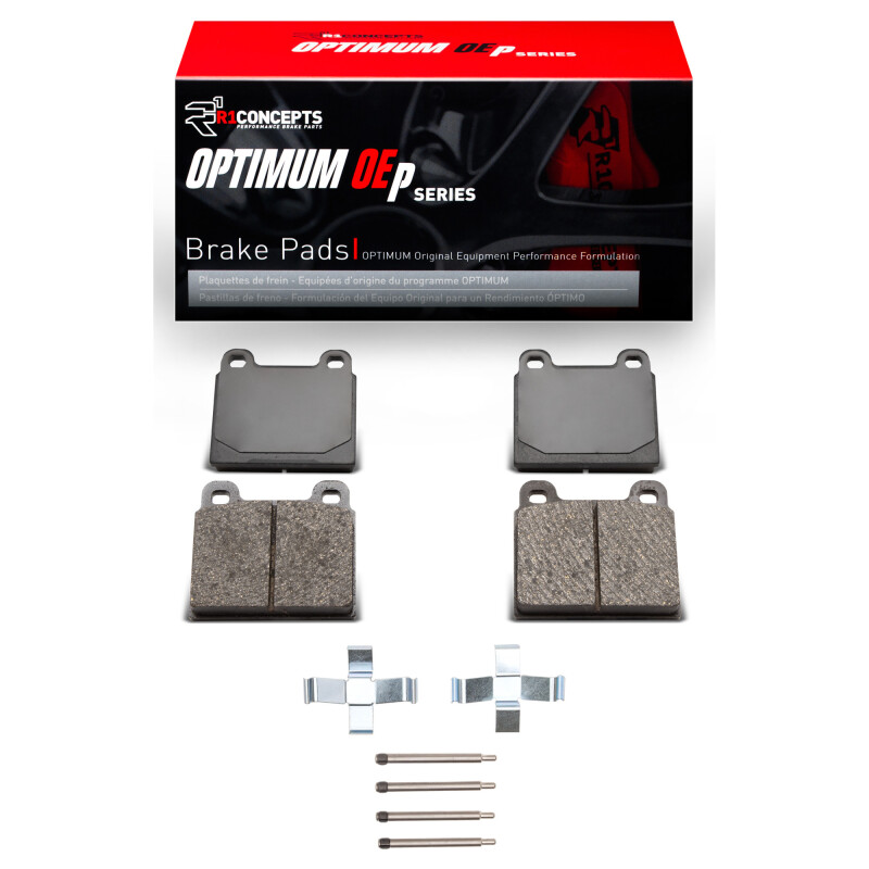 Picture of R1 1975-1985 Ferrari 308 GTS Front R1 Optimum OE Pads & Hardware Kit