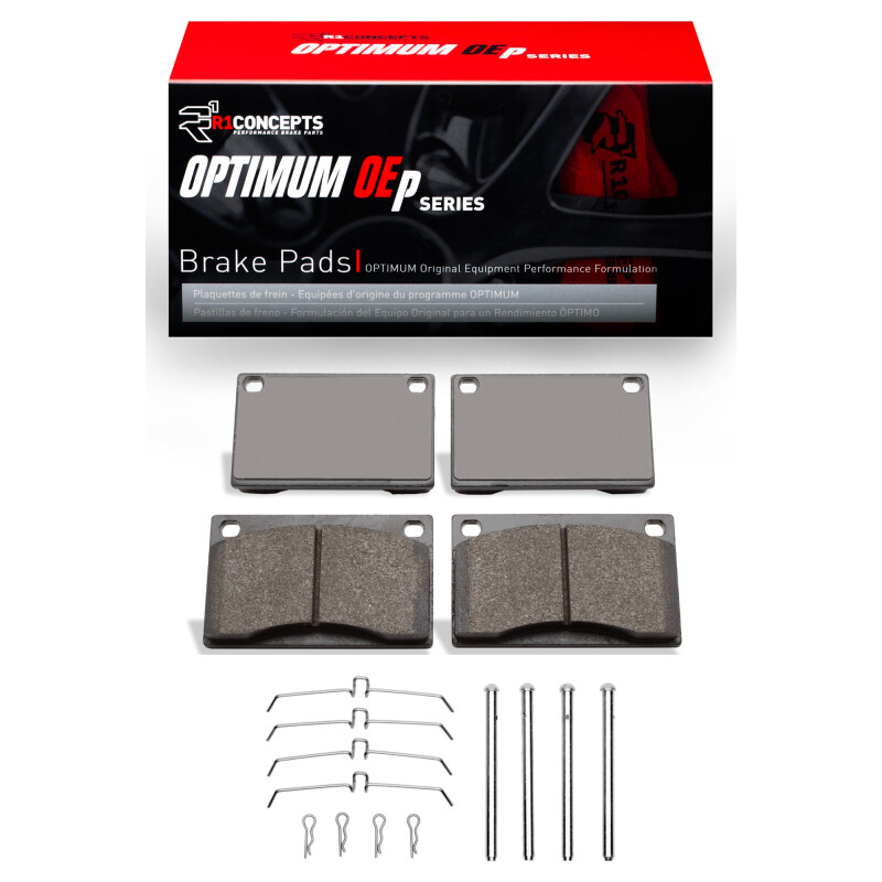 Picture of R1 1976-1993 Volvo 245 Front R1 Optimum OE Pads & Hardware Kit