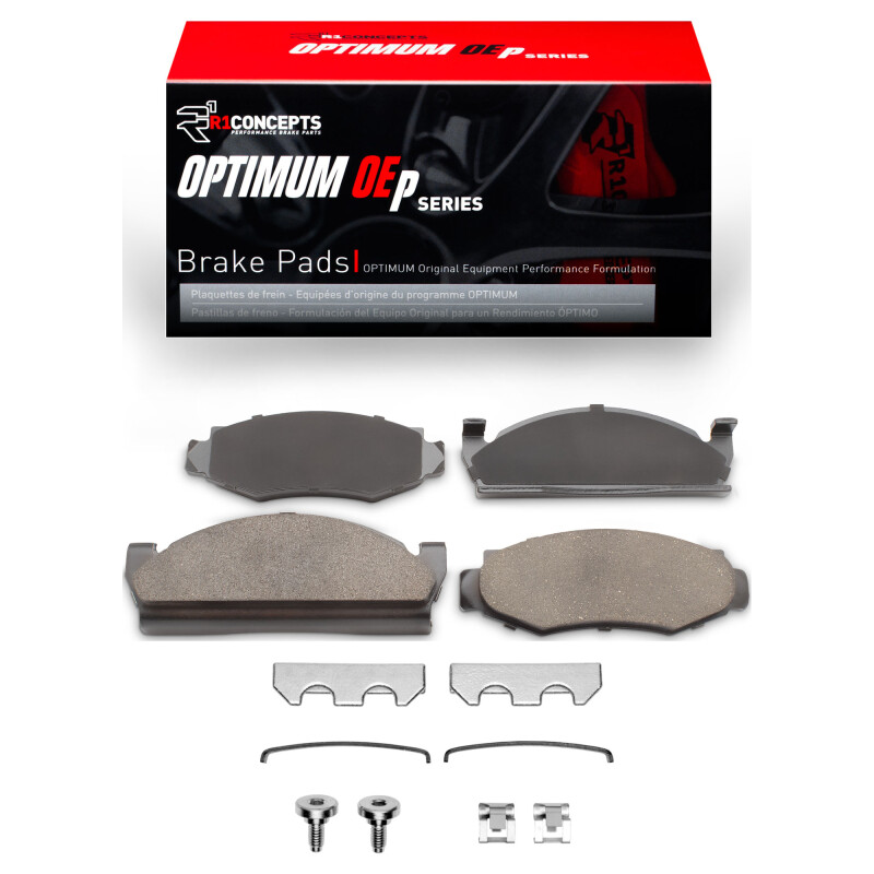 Picture of R1 1974-1983 American Motors Eagle Front R1 Optimum OE Pads & Hardware Kit