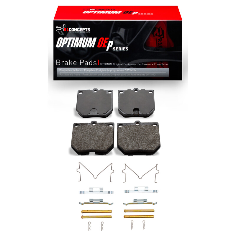 Picture of R1 1969-1983 Nissan 200SX Front R1 Optimum OE Pads & Hardware Kit