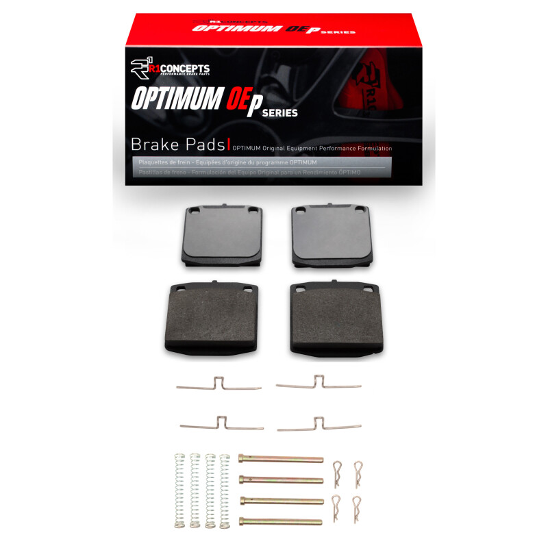 Picture of R1 1974-1982 Honda Civic Wagon Front R1 Optimum OE Pads & Hardware Kit