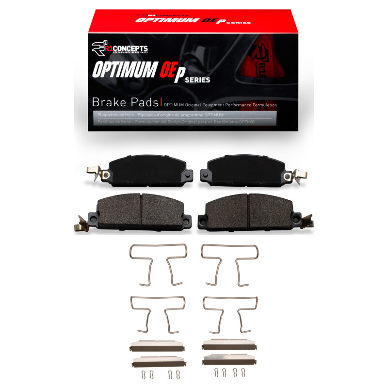 Picture of R1 1976-1980 Chevrolet Luv Front R1 Optimum OE Pads & Hardware Kit