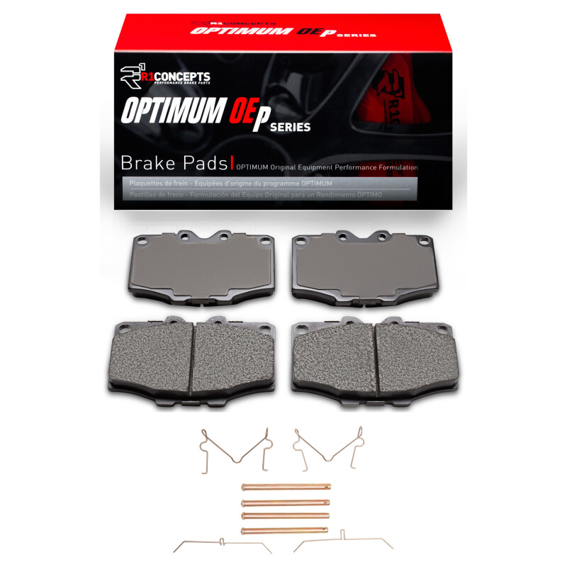 Picture of R1 1979-1985 Toyota 4Runner Front R1 Optimum OE Pads & Hardware Kit