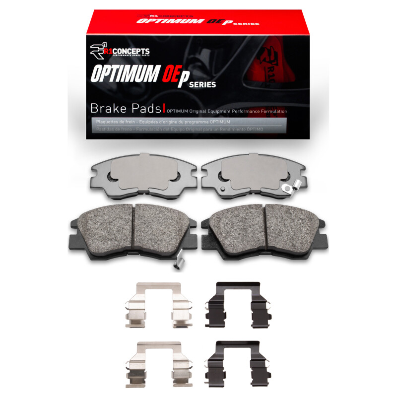 Picture of R1 1986-2008 Dodge Van 1000 (Mexico) Front R1 Optimum OE Pads & Hardware Kit