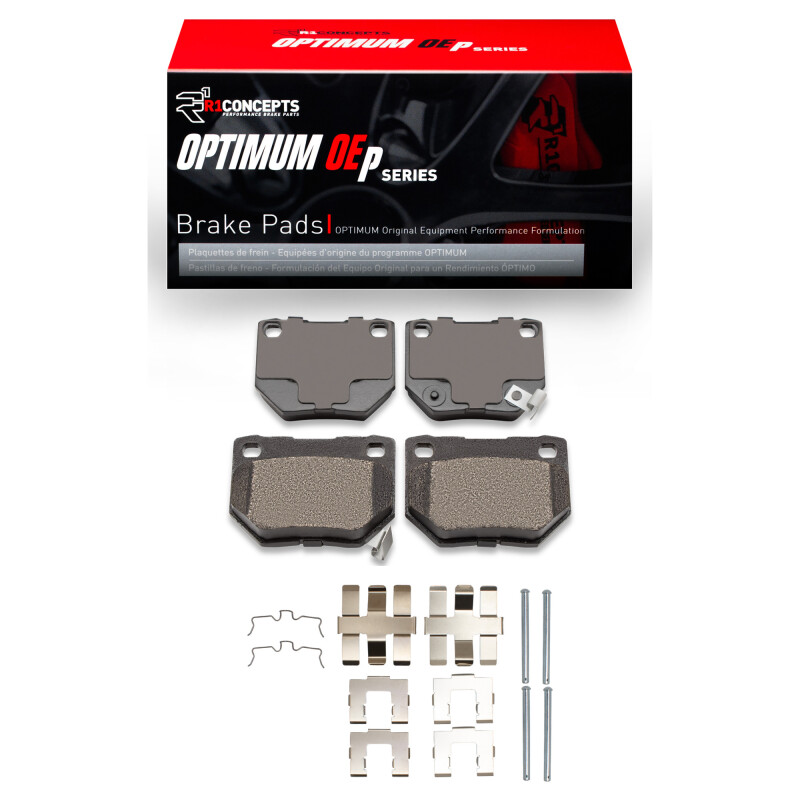 Picture of R1 2006-2007 Subaru Impreza Rear R1 Optimum OE Pads & Hardware Kit