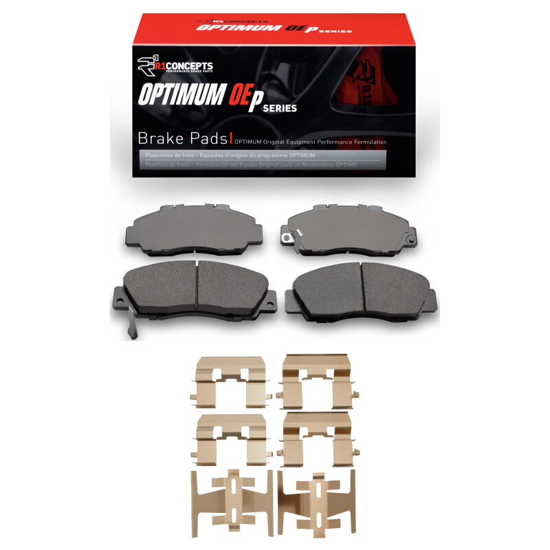 Picture of R1 1991-2002 Acura RL Front R1 Optimum OE Pads & Hardware Kit