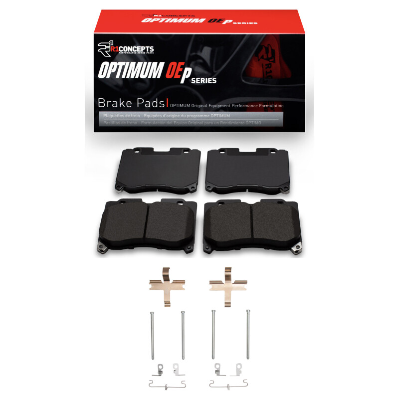 Picture of R1 1993-1998 Toyota Supra Front R1 Optimum OE Pads & Hardware Kit