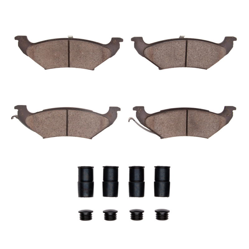 Picture of R1 1997-2000 Chrysler Town & Country Rear R1 Optimum OE Pads & Hardware Kit
