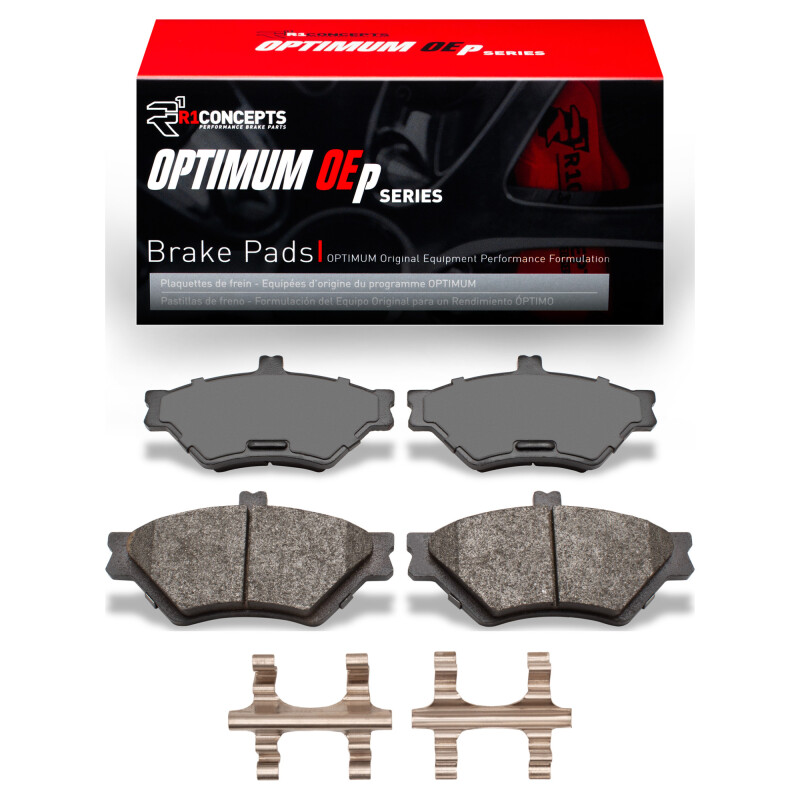 Picture of R1 1995-1997 Ford Crown Victoria Front R1 Optimum OE Pads & Hardware Kit