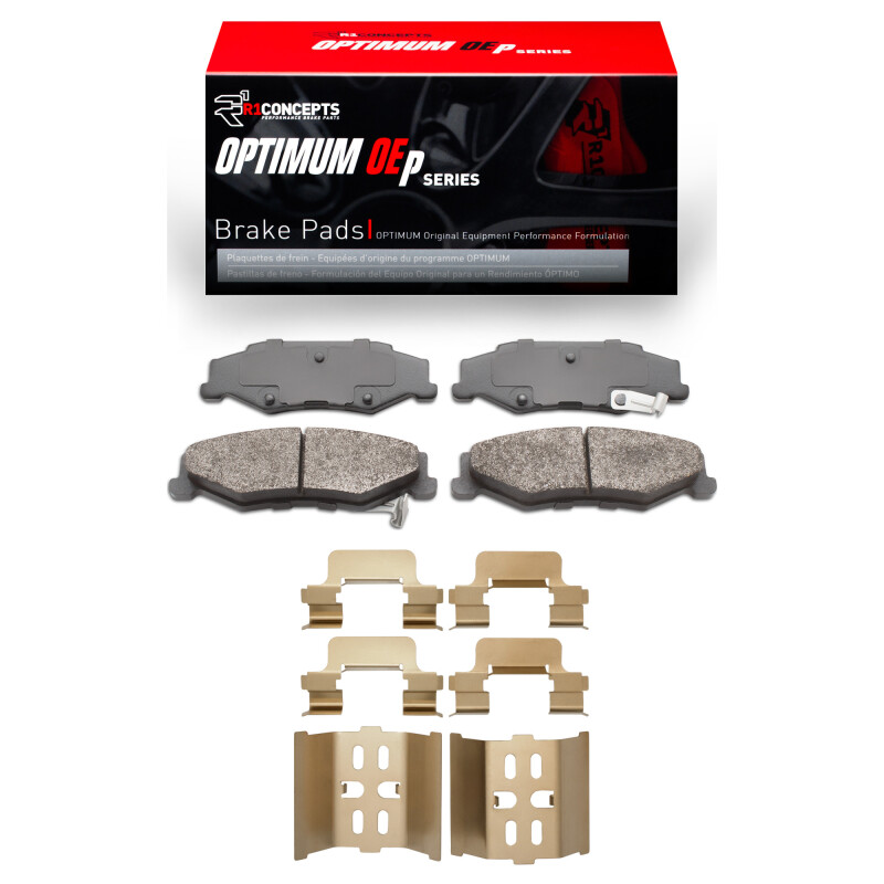 Picture of R1 1997-2013 Cadillac XLR Rear R1 Optimum OE Pads & Hardware Kit