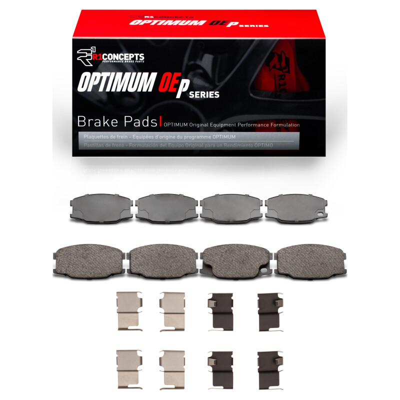 Picture of R1 1995-2004 Mitsubishi Fuso FE Front/Rear R1 Optimum OE Pads & Hardware Kit