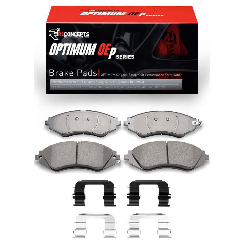 Picture of R1 1999-2017 Chevrolet AVEO5 Front R1 Optimum OE Pads & Hardware Kit