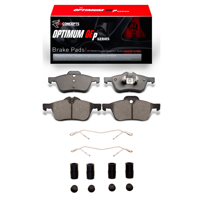Picture of R1 2002-2008 Mini Cooper (Excl Clubman) Front R1 Optimum OE Pads & Hardware Kit