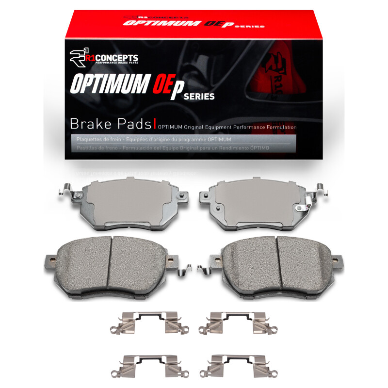 Picture of R1 2003-2011 Infiniti FX35 Front R1 Optimum OE Pads & Hardware Kit