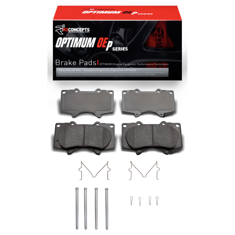 Picture of R1 2000-2025 JAC Frison Front R1 Optimum OE Pads & Hardware Kit
