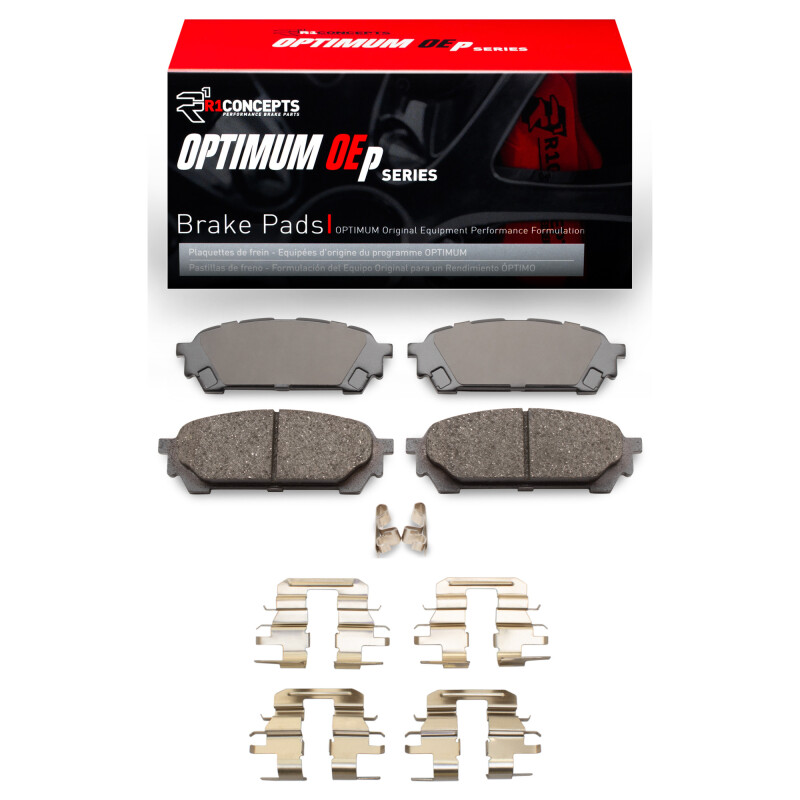 Picture of R1 2003-2008 Saab 9-2X Rear R1 Optimum OE Pads & Hardware Kit