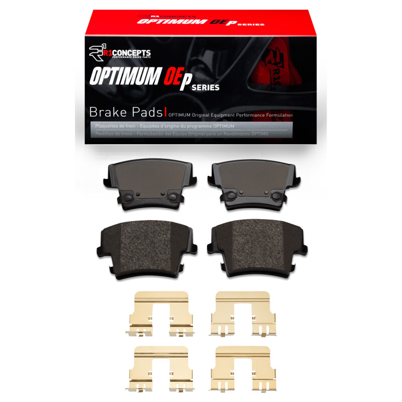 Picture of R1 2005-2023 Chrysler 300 Rear R1 Optimum OE Pads & Hardware Kit