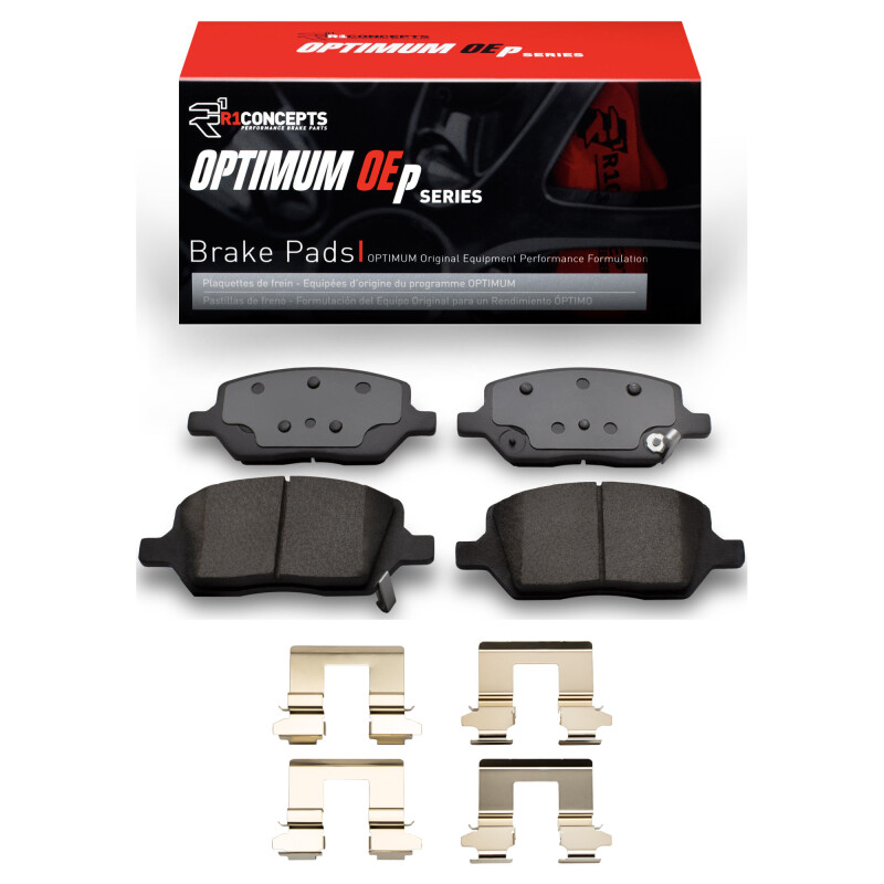 Picture of R1 2005-2015 Buick TERRAZA Rear R1 Optimum OE Pads & Hardware Kit