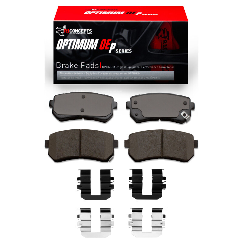 Picture of R1 2006-2019 Dodge Attitude (Mexico) Rear R1 Optimum OE Pads & Hardware Kit