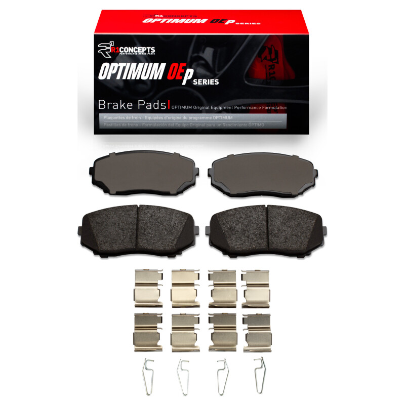Picture of R1 2007-2015 Ford Edge Front R1 Optimum OE Pads & Hardware Kit